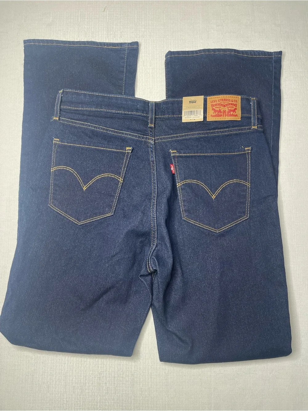 Levi’s 725 High-Rise Bootcut Womens Dark Wash Jeans (12) NWT